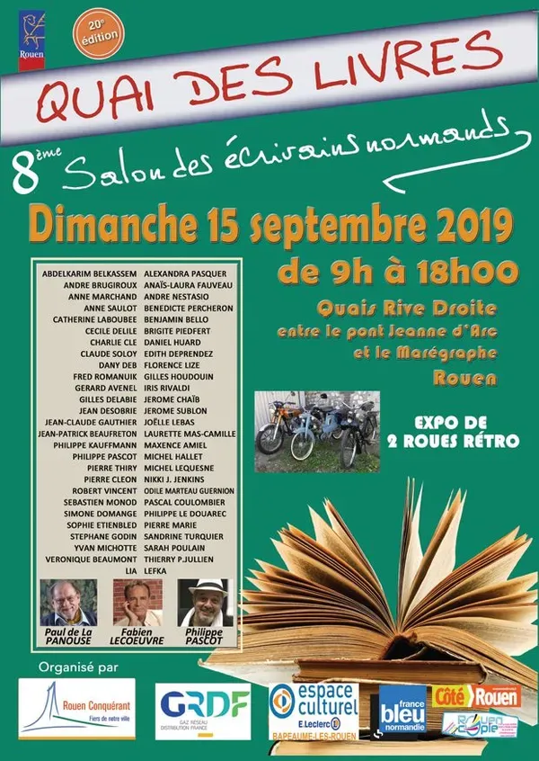 Affiche Quai des Livres 2019